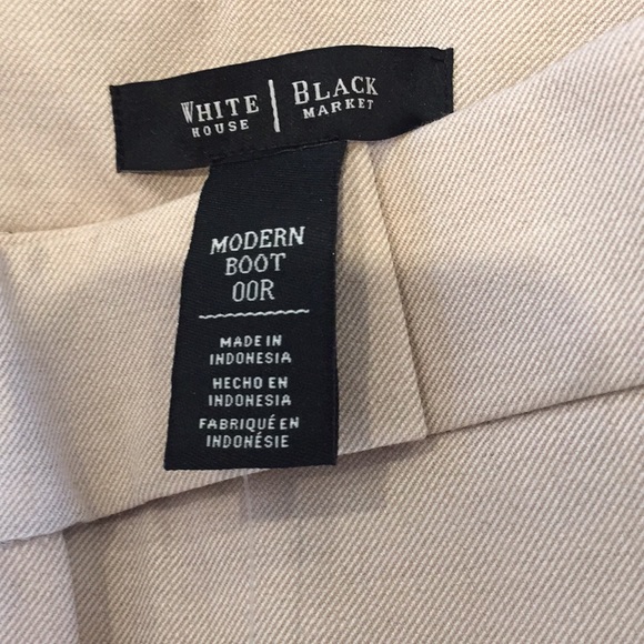 White House Black Market beige pants - Picture 5 of 6